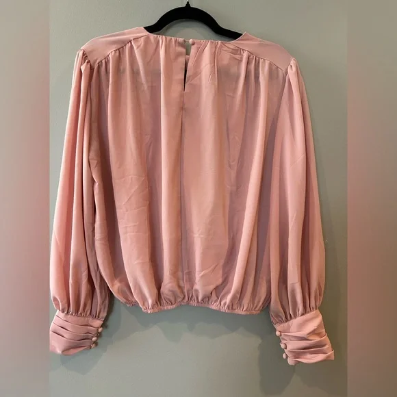 🍀Elegant Pink Women's Blouse - Picture 6 of 6